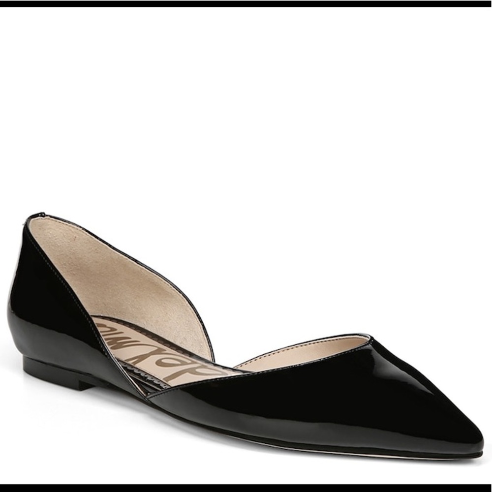 Black Patent Rodney Sam Edelman Flat